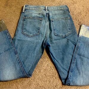 Rag & Bone women’s jeans 24x 26. Silver tipped. Ex condition. USA